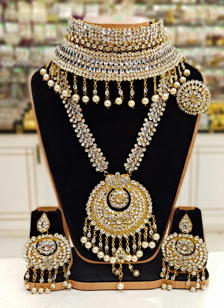 gold plate bridal set