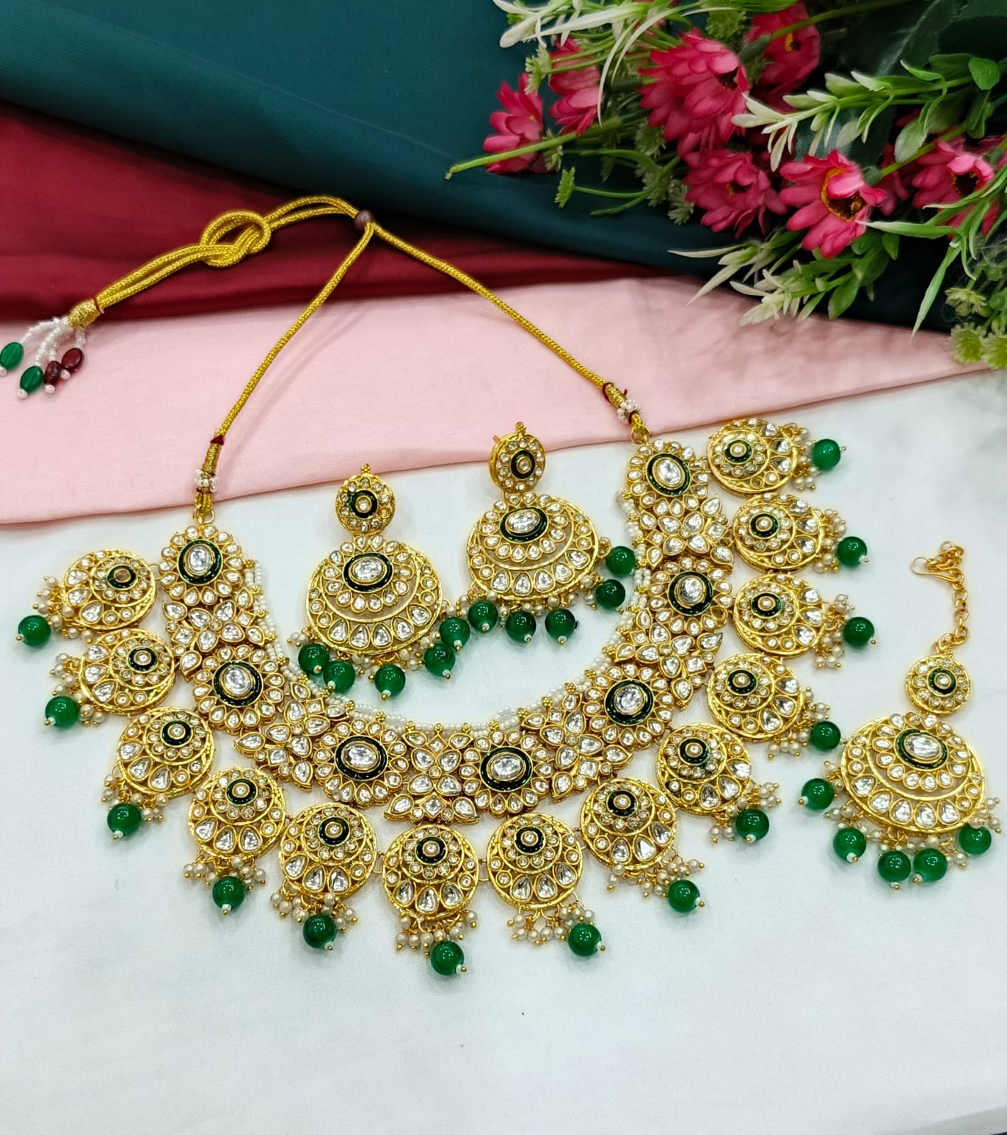 kundon  necklace set